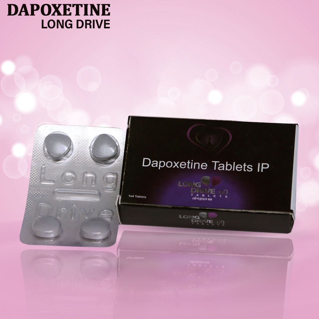 Long Drive-60mg Dapoxetine Tablets IP