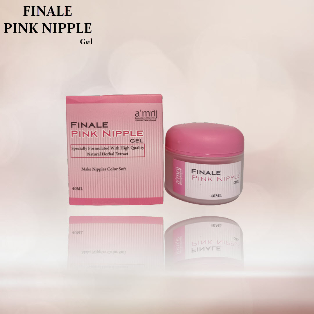 Finale Pink Nipple Gel helps Lighten Dark spots, removes dead skin cells, reveals new pinker skin, and makes nipples pink.